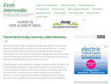 Tablet Screenshot of excelintermedio.com